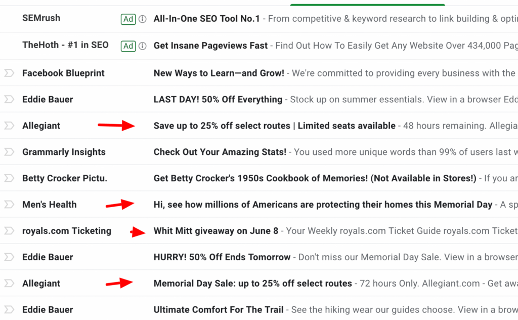 title casing newsletter subject lines