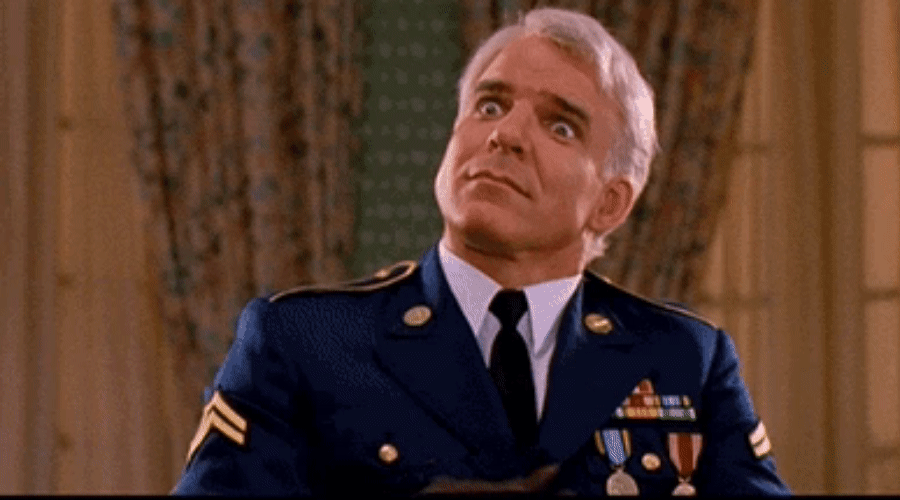 steve martin i don't know giphy