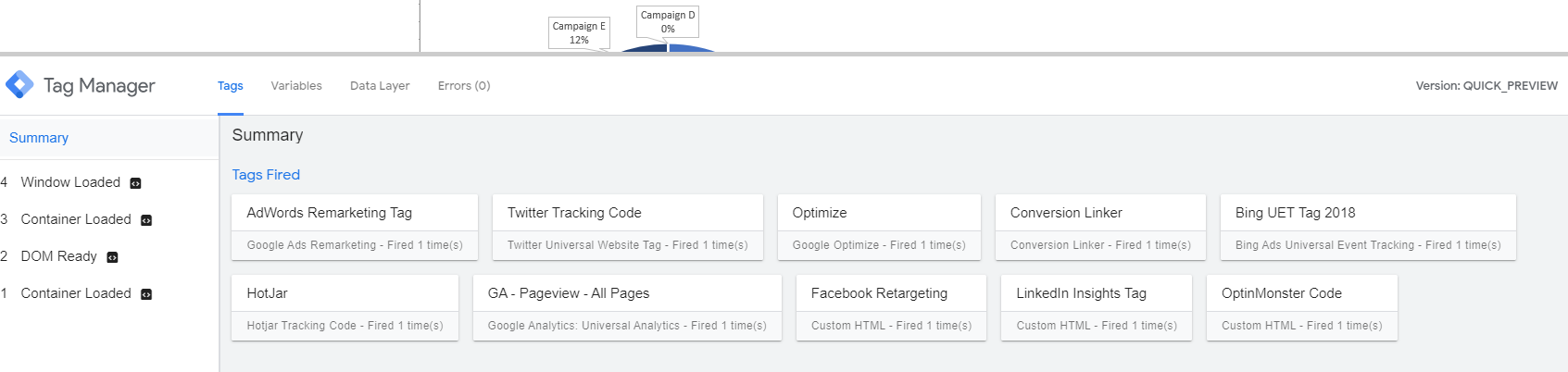 button tracking with google tag manager and google analytics