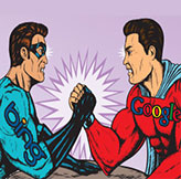 Bing superhero arm wrestling google superhero