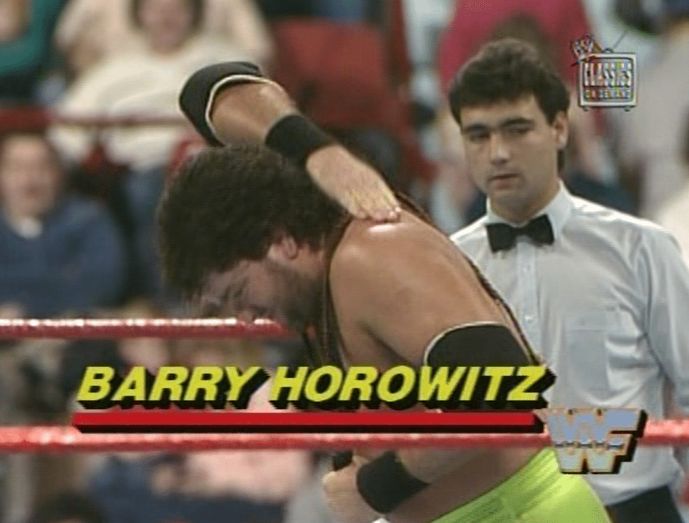 barry horowitz patting himself on the back