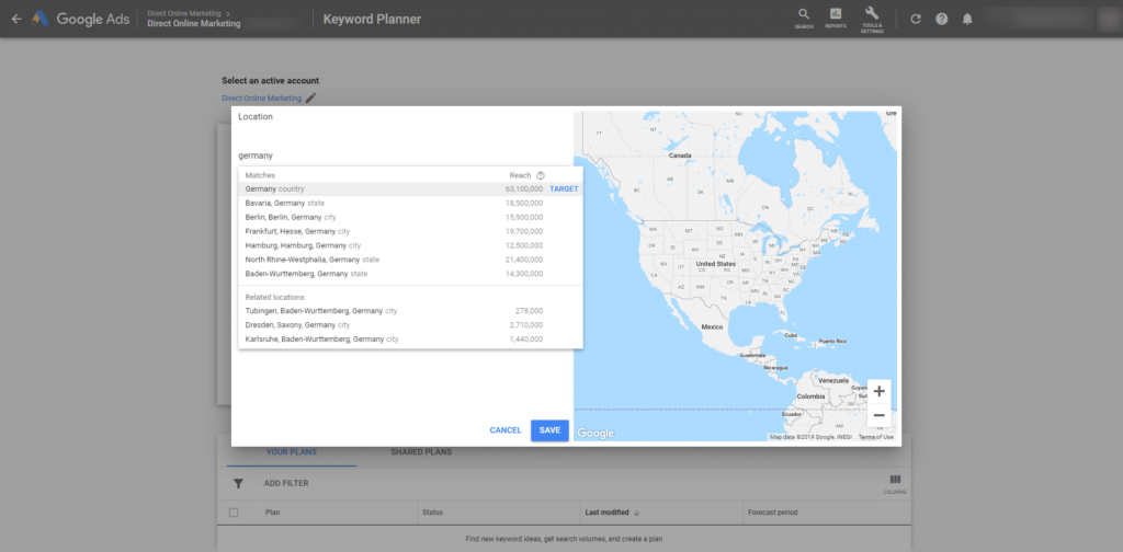 Google Ads Keyword Planner is a must use tool for digital marketing for exporters