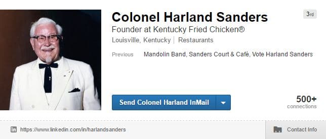 colonel-sanders-linkedin