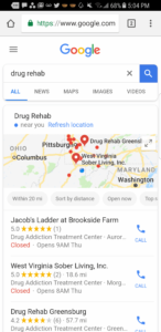 Addiction Treatment Marketing tactic no. 4: How Rehabs Benefit from Local SEO