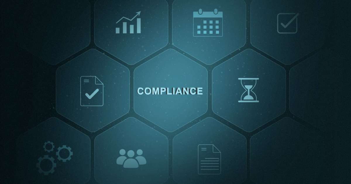 Data Analytics Compliance | GDPR Compliance | Compliance Icon Honeycomb