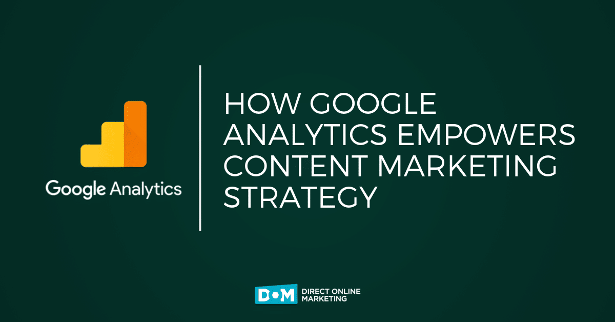 google analytics content strategy