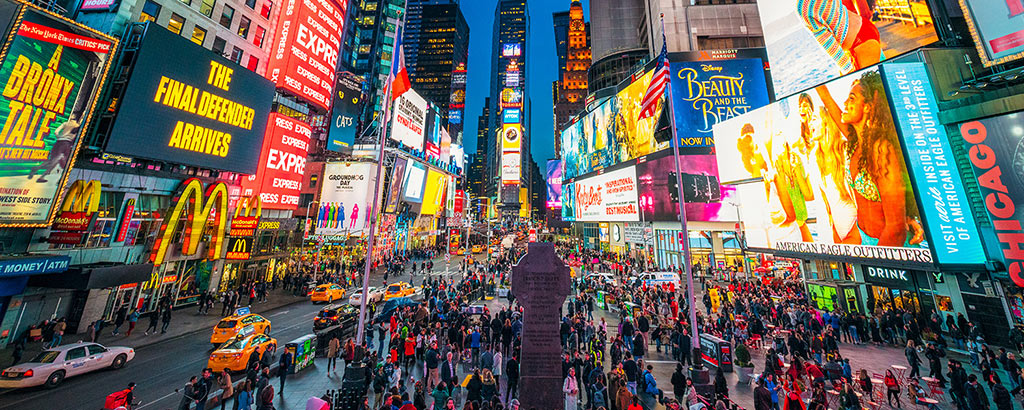 Physical Advertising Options | Times Square Advertisements
