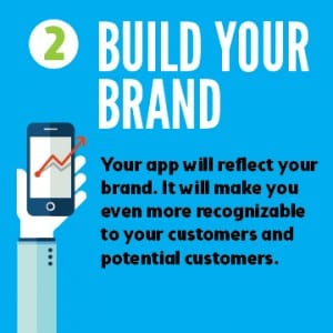 Mobile apps build your brand