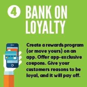 Mobile apps make loyal customers
