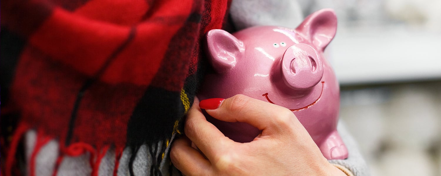 Increase ROI Through Rebranding | Person Holding Piggy Bank