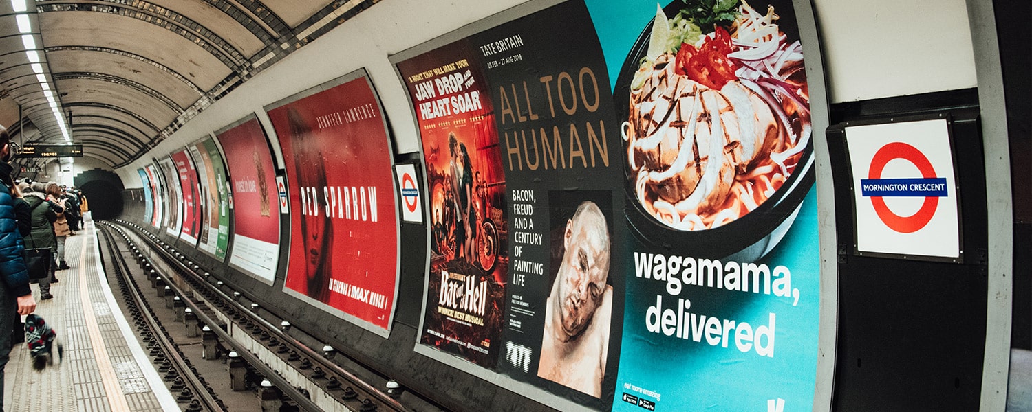 Display Advertisement Campaigns | Subway Advertisements