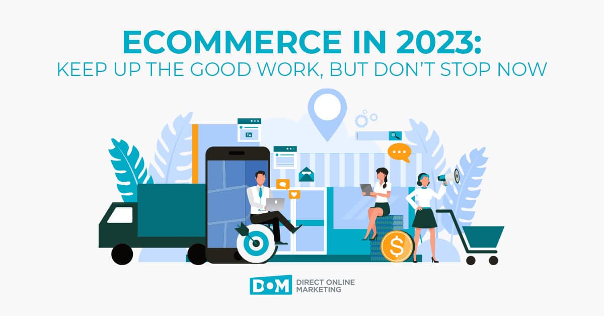 Digital Marketing for E-Commerce | E-Commerce in 2023 Webinar Graphic