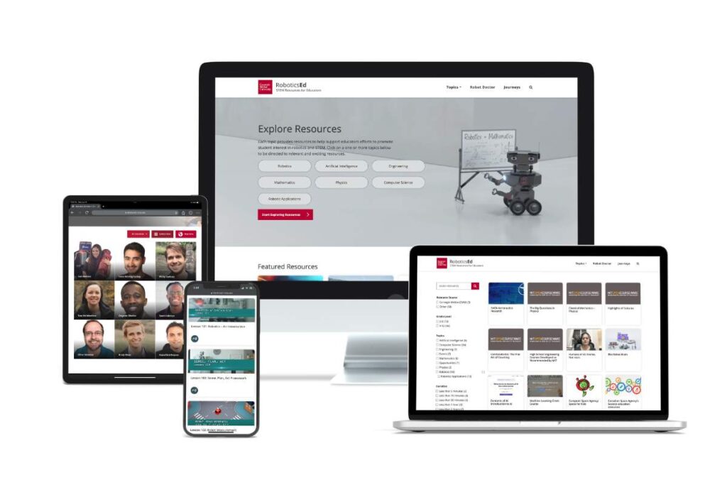 CMU Robotics website design and development