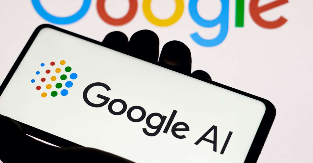 Google AI on Phone Screen