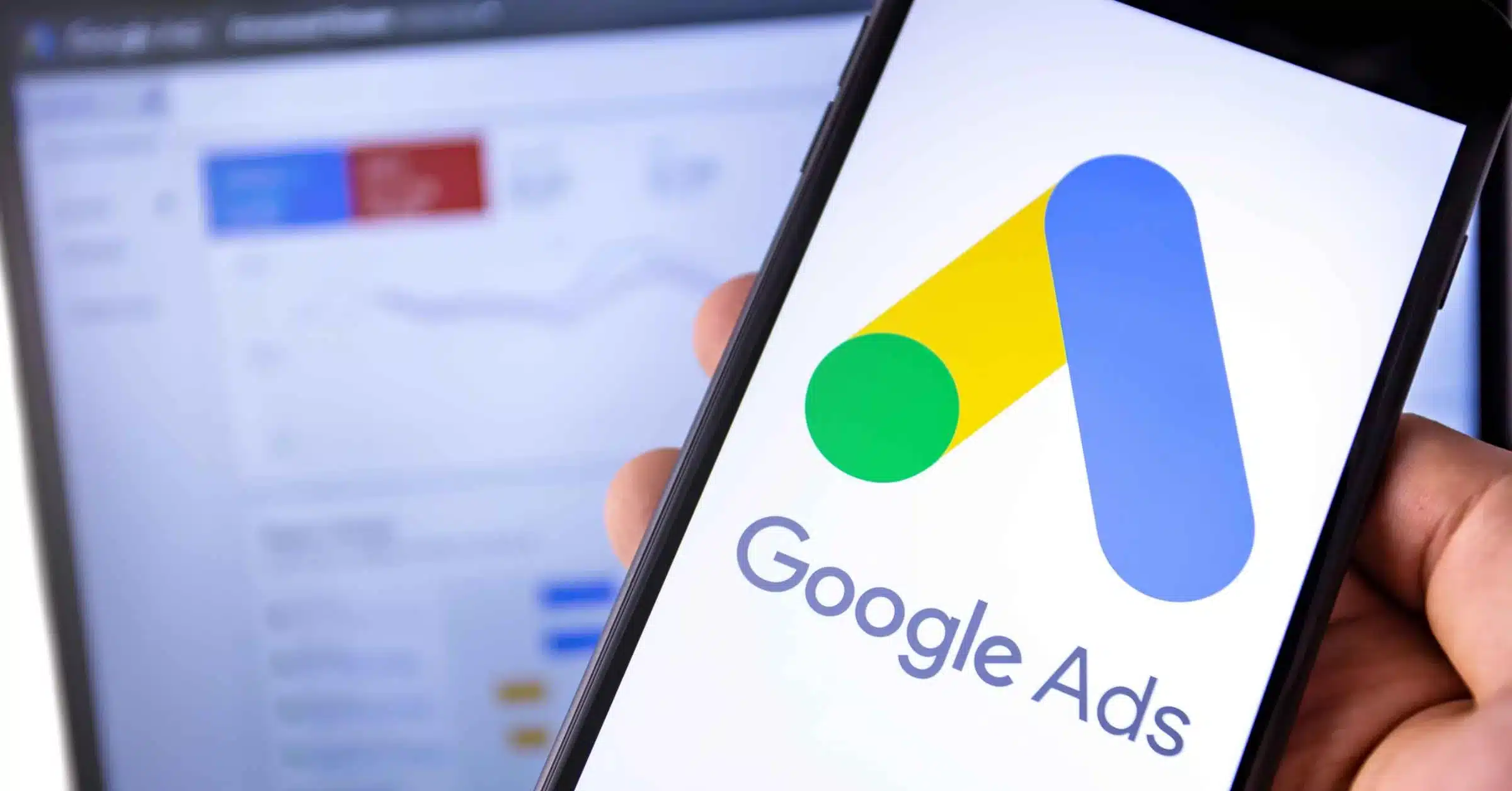 Google ads on a phone
