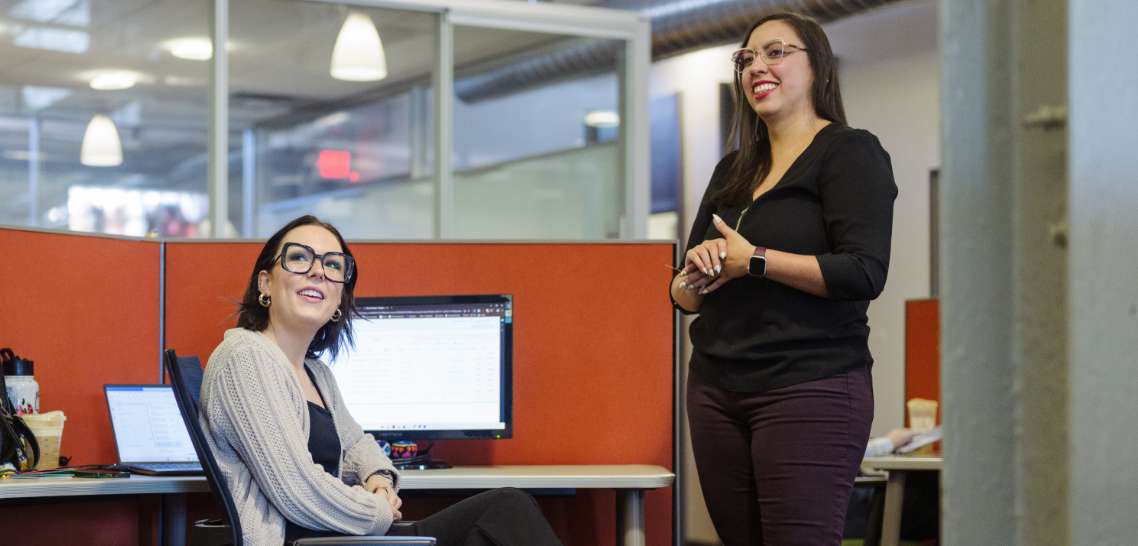Office conversation