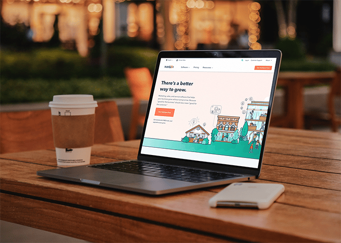 HubSpot Computer - C-leveled Marketing