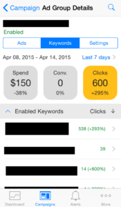 Bing Mobile App for Ads Dashboard: App for Bing Launches