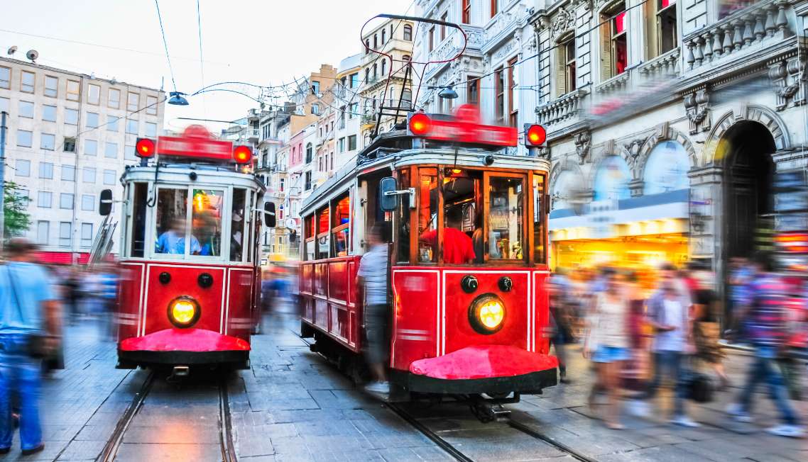 Turkiye street train