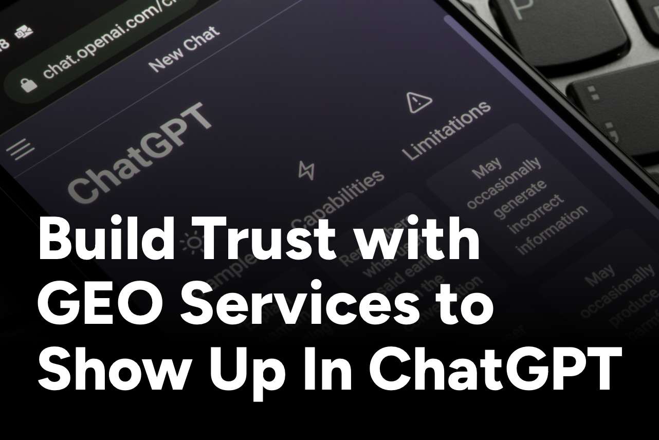 GEO Services helping a brand show up in ChatGPT